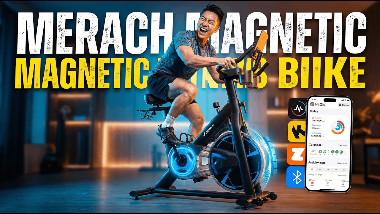 Merach Magnetic Exercise Bike