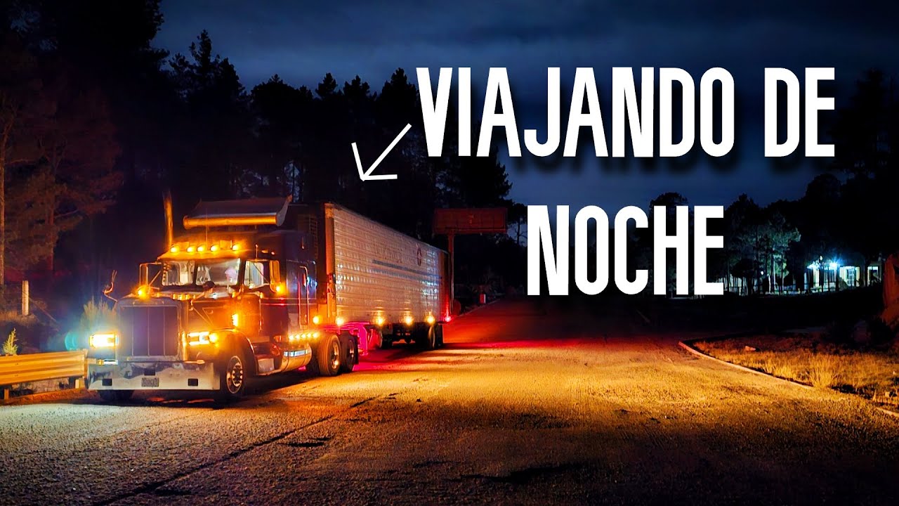 🚚 Un dia siendo TRAILERO de NOCHE ¿Hay Atajos en las carreteras?
