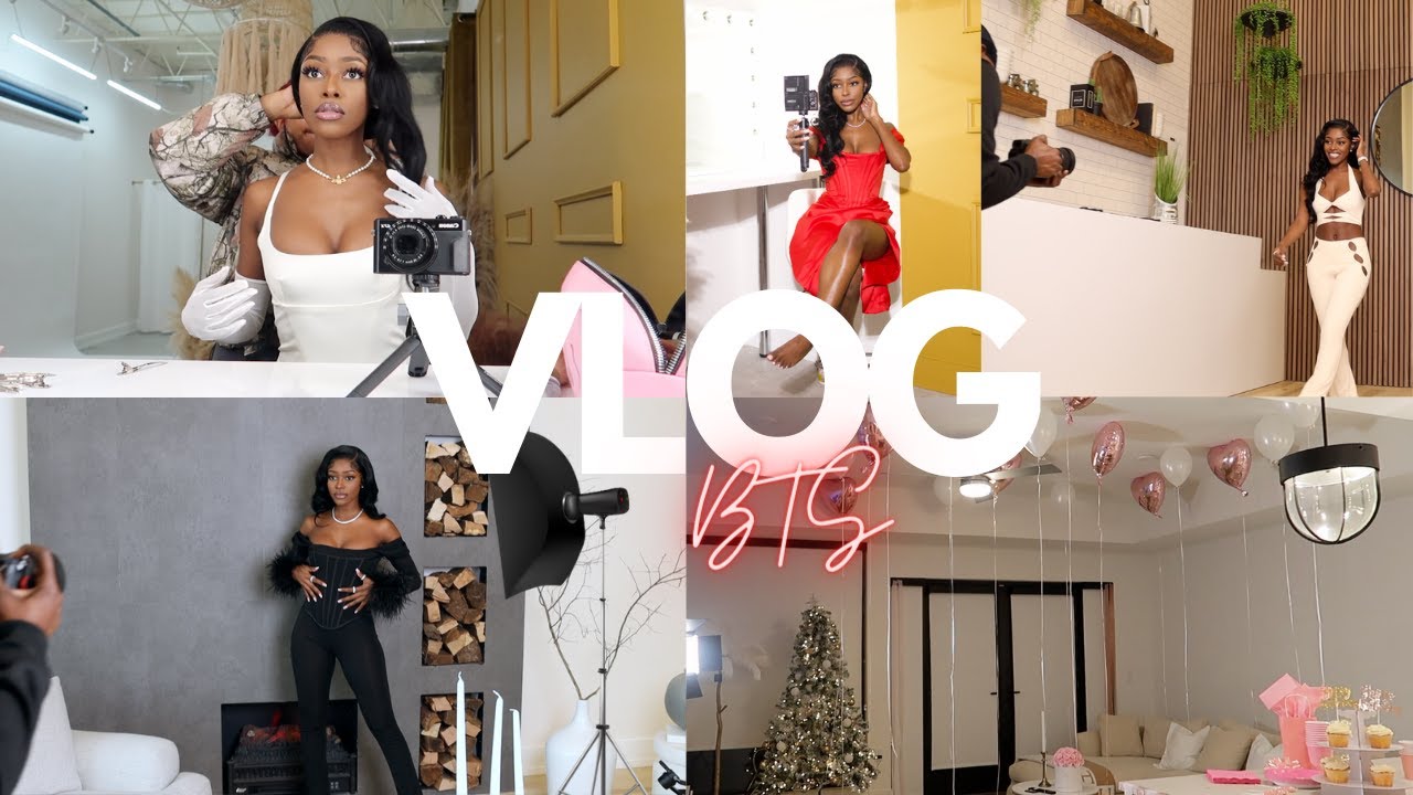VLOG| Behind The Scenes of My Intro Video Shoot, Birthday Celebration, New Year New Me