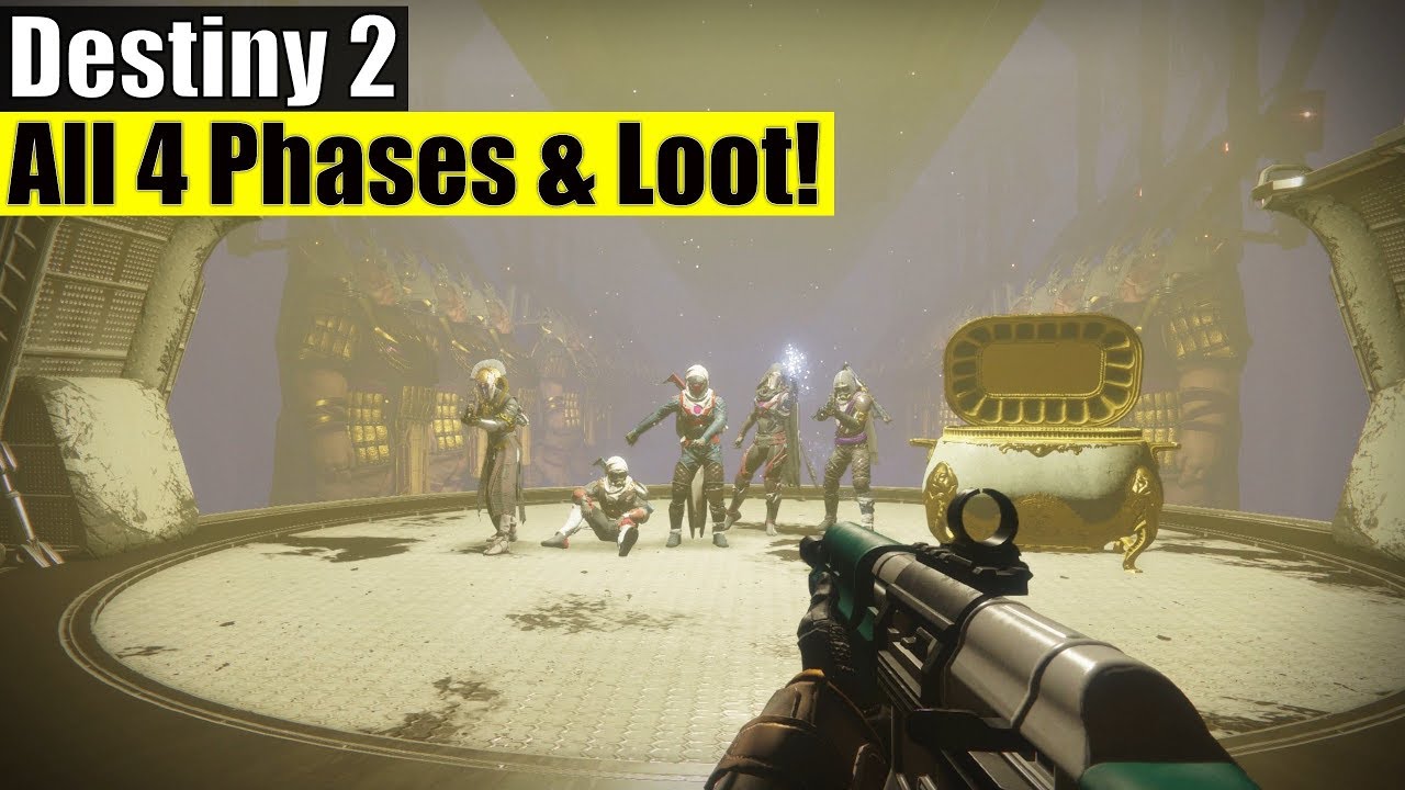 Destiny 2 - Leviathan Raid All 4 Encounters & Loot! (No Commentary)