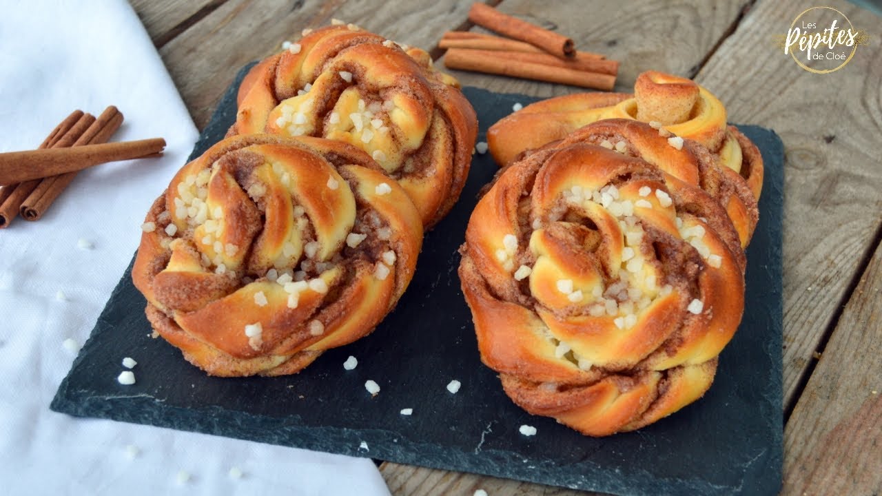 Recette de Brioches à la cannelle