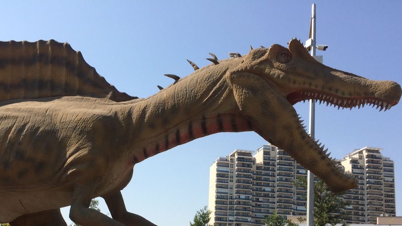 Dinazor Park ta dev dinazorları gördük oyun parkı hayvanlar #dinazor #dino