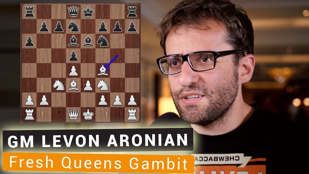 Levon Aronian | Fresh Sideline in the Queens Gambit | Schachbundesliga Berlin 2018