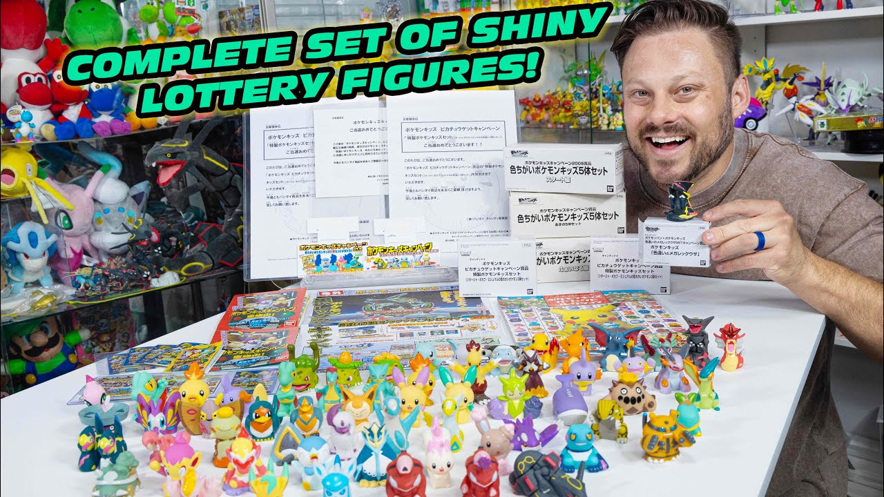 Bandai Shiny Pokemon COMPLETE COLLECTION +EXTRAS #pokemon #bandaishinypokemon  #ポケモンキッズ