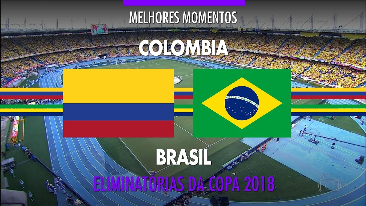 Melhores Momentos - Colômbia 1 x 1 Brasil - Eliminatórias da Copa - 05/09/2017