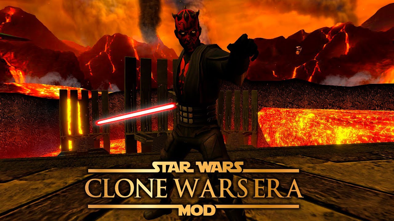 Star Wars Battlefront II - Mustafar - CIS Side - Clone Wars Era Mod v3.0 NEW UPDATE!