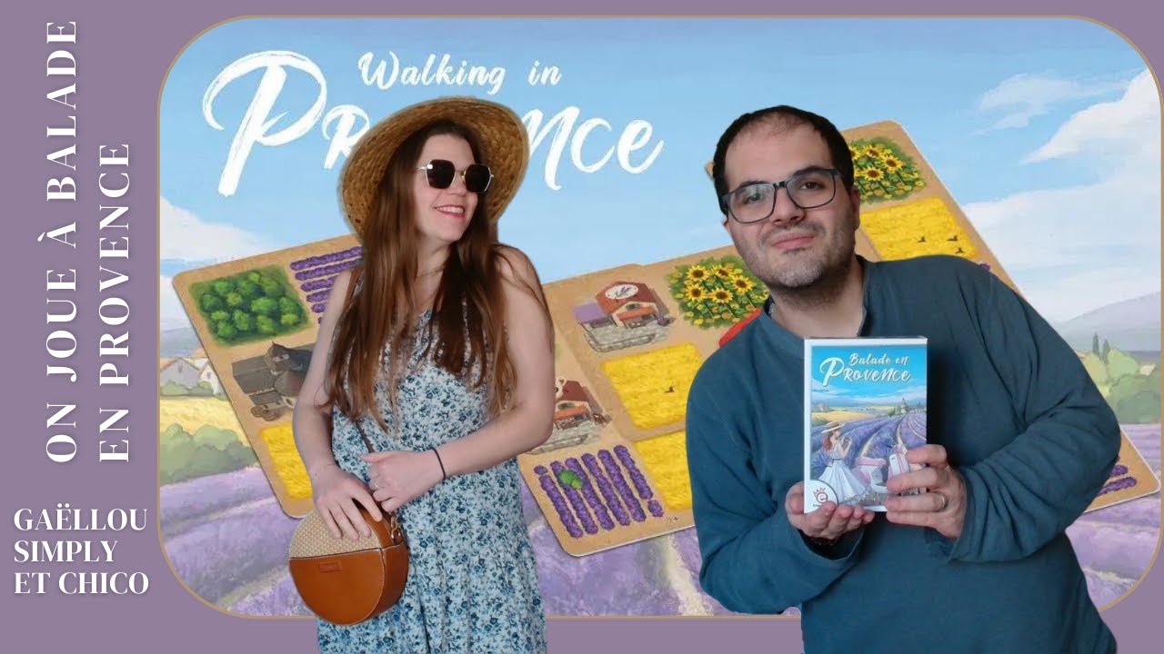 { Règles & partie } ON JOUE À BALADE EN PROVENCE | Jeu de société