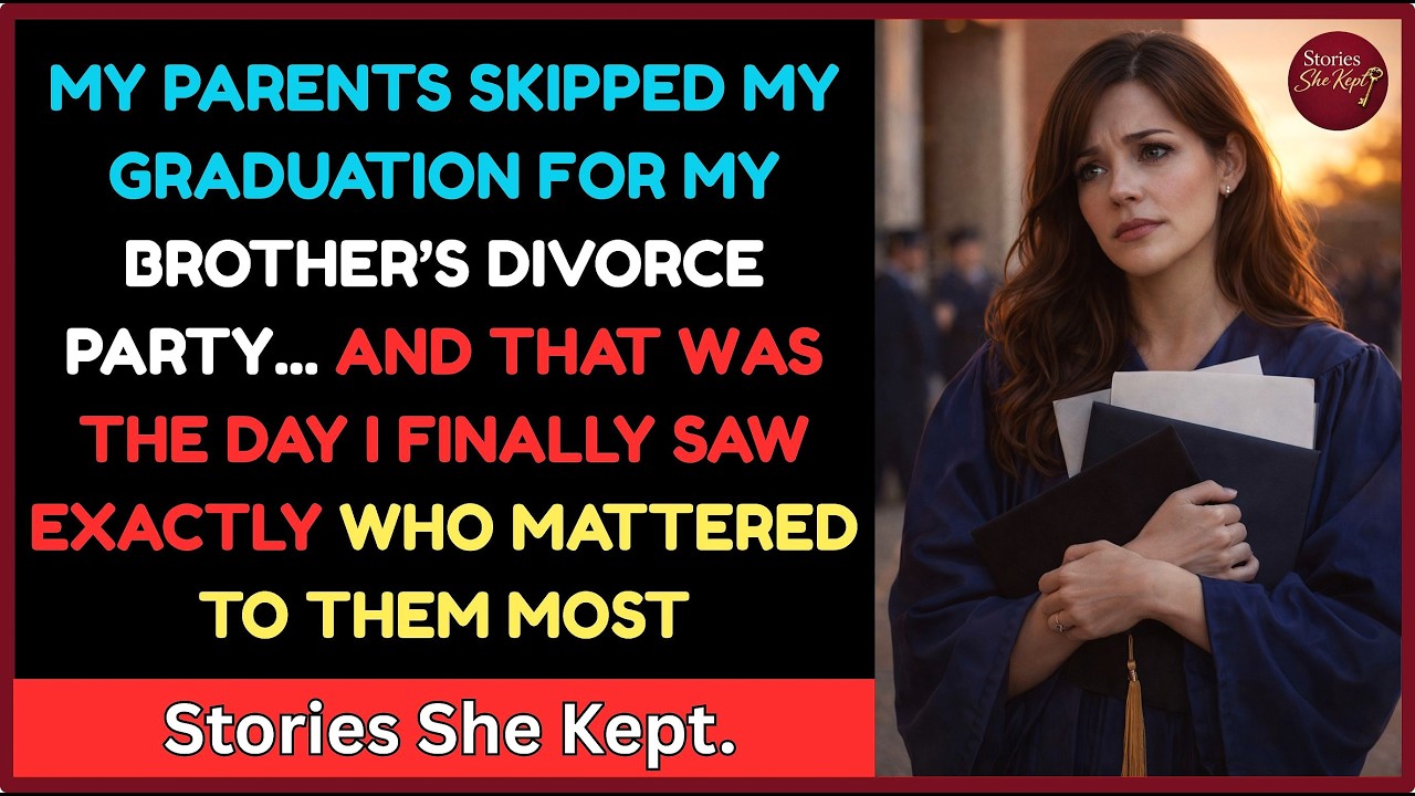My Parents Skipped My Graduation for My Brother’s Divorce Party
