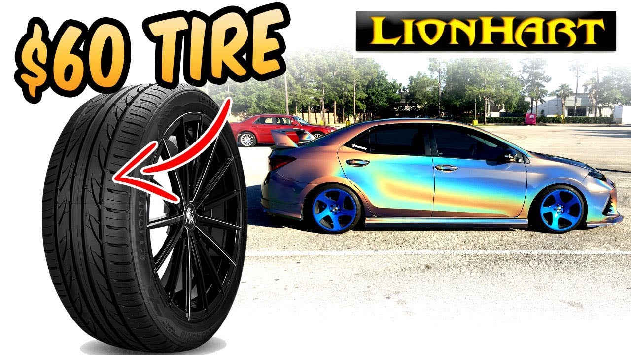 $60 LIONHART Tires 18