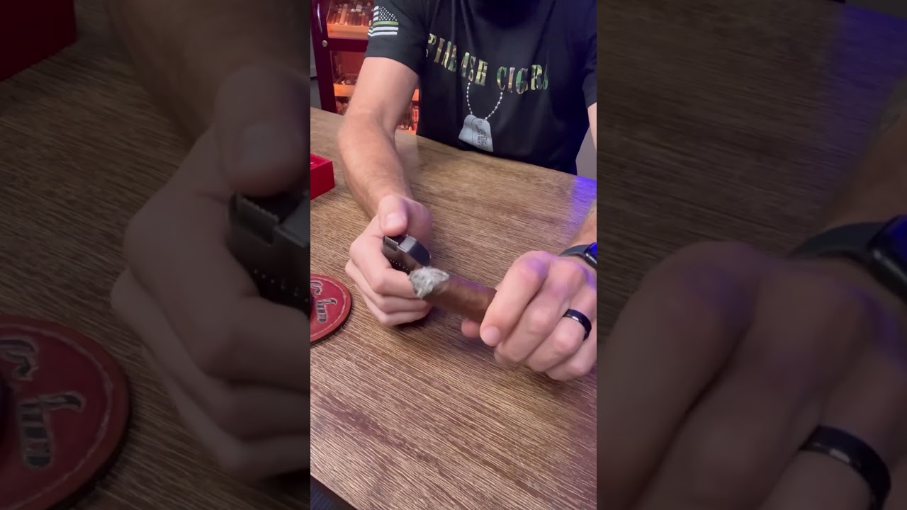 How to fix a bad burn on a cigar! #cigars #shorts #cigarsdaily