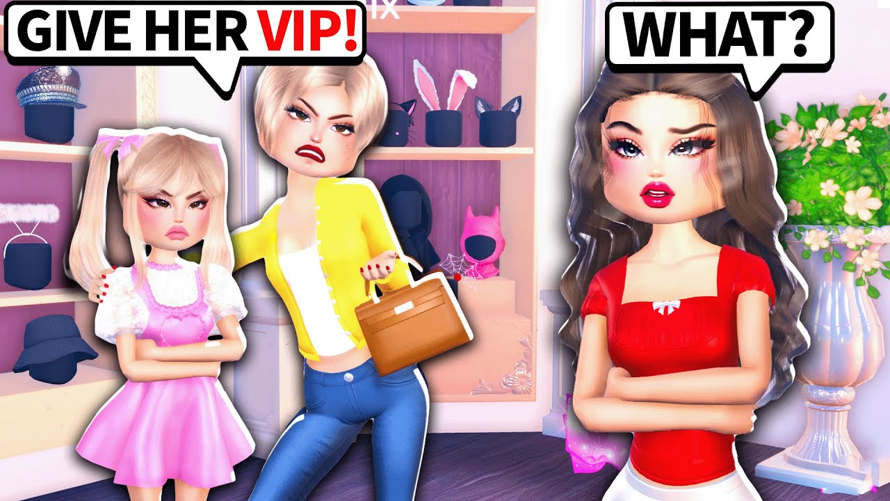 I Made a Girl Mad Then Her MOM JOINED in Dress to Impress!