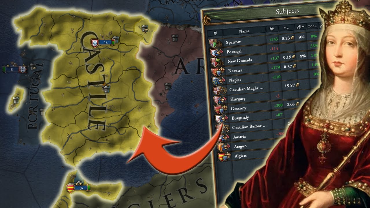 CASTILE Is a PU Machine In The DOMINATION DLC - EU4 1.35