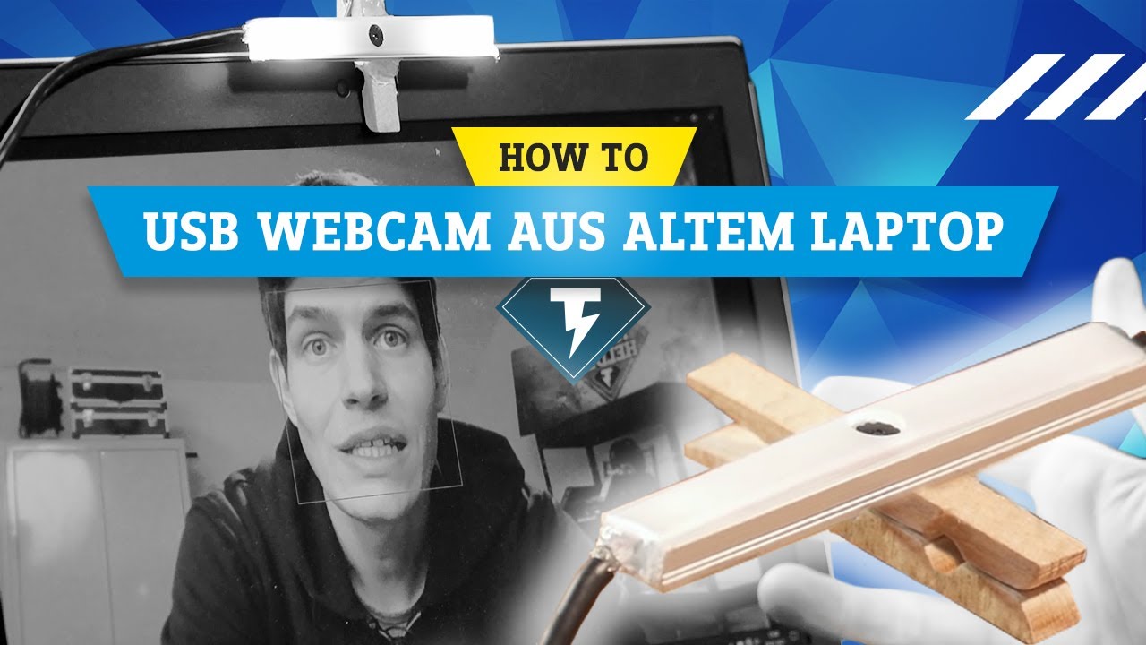 USB-Webcam aus altem Laptop upcyceln | Conrad TechnikHelden