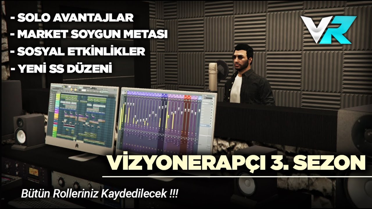 VİZYONERAPÇİ SOLOLARIN KORUNDUĞU YENİ SS METALI FİVEM SUNUCUSU (VizyoneRP 3. Sezon)