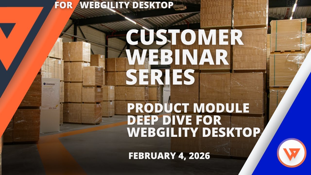 Customer Webinar Series: Product Module Deep Dive for Webgility Desktop