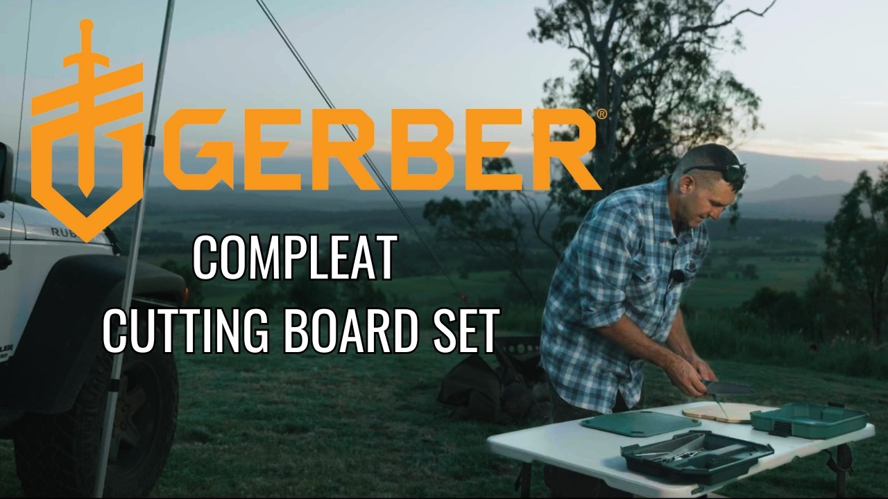 Gerber Compleat Cutting Board Knife Set Review