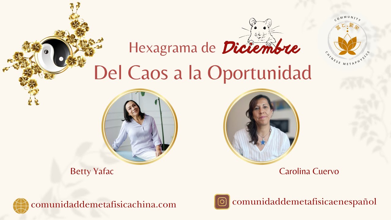 Hexagrama mes de Diciembre: Del caos a la oportunidad.