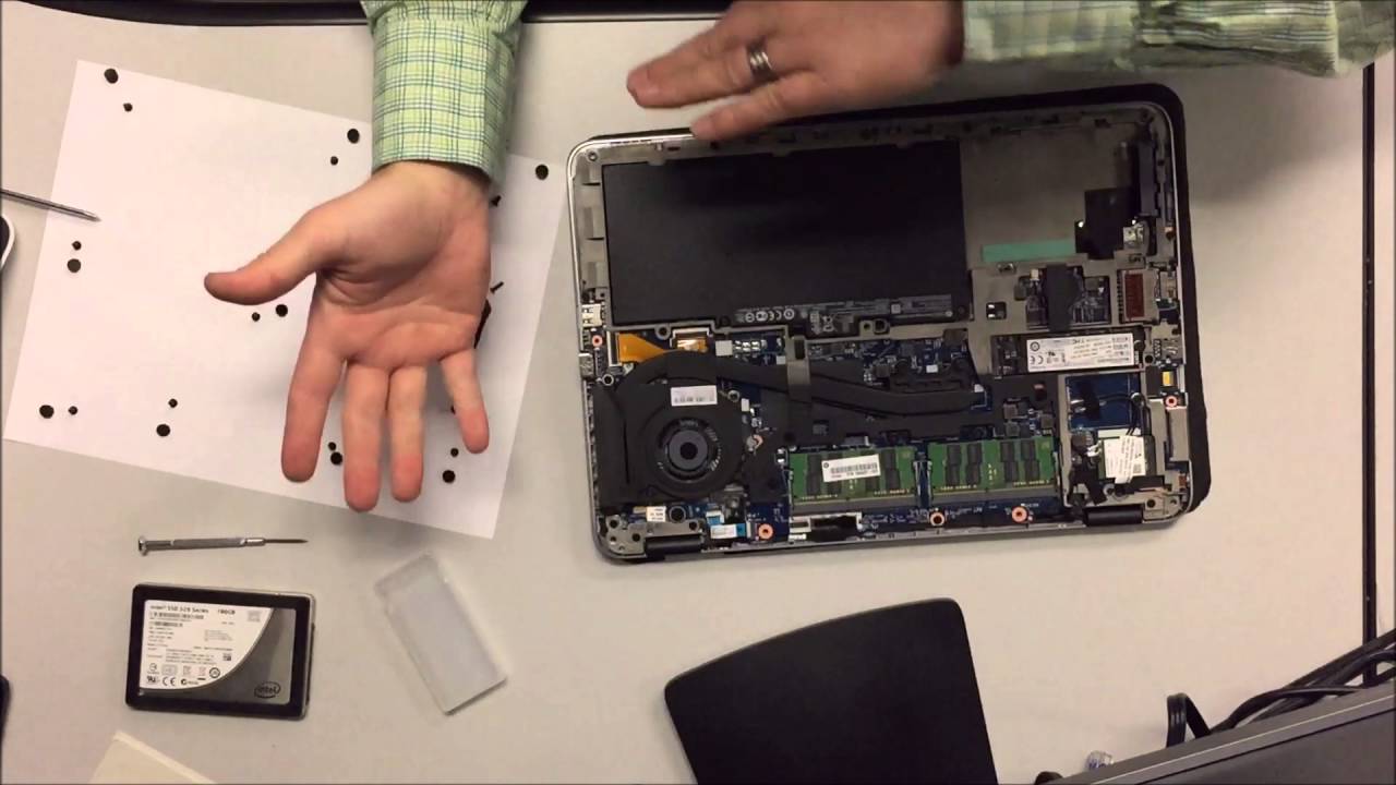 How to Tear Down & Upgrade an HP EliteBook 840/850 G3 Laptop RAM & SSD