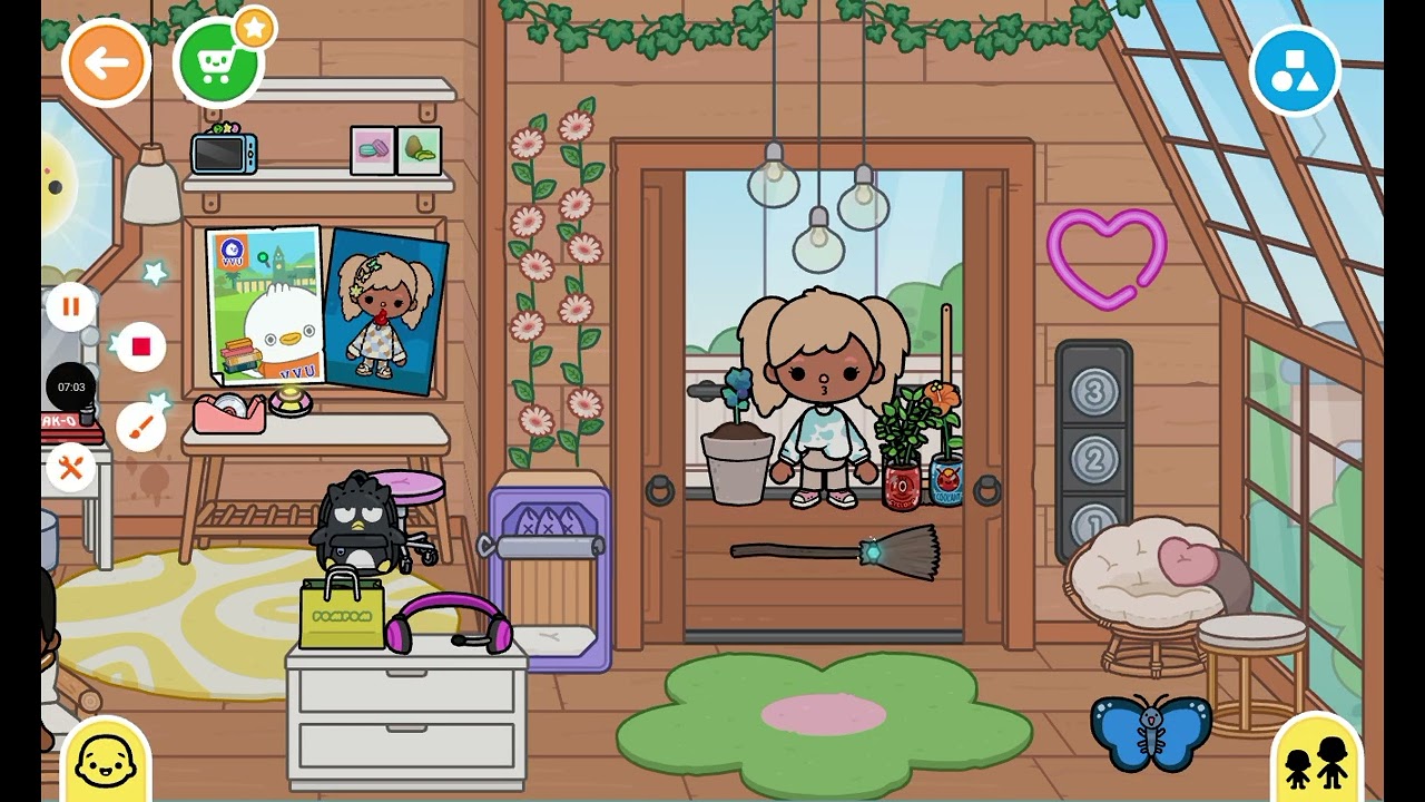 Toca Boca Nejbohatší rodinka ve městě 3. Díl 🍦🩵🍀