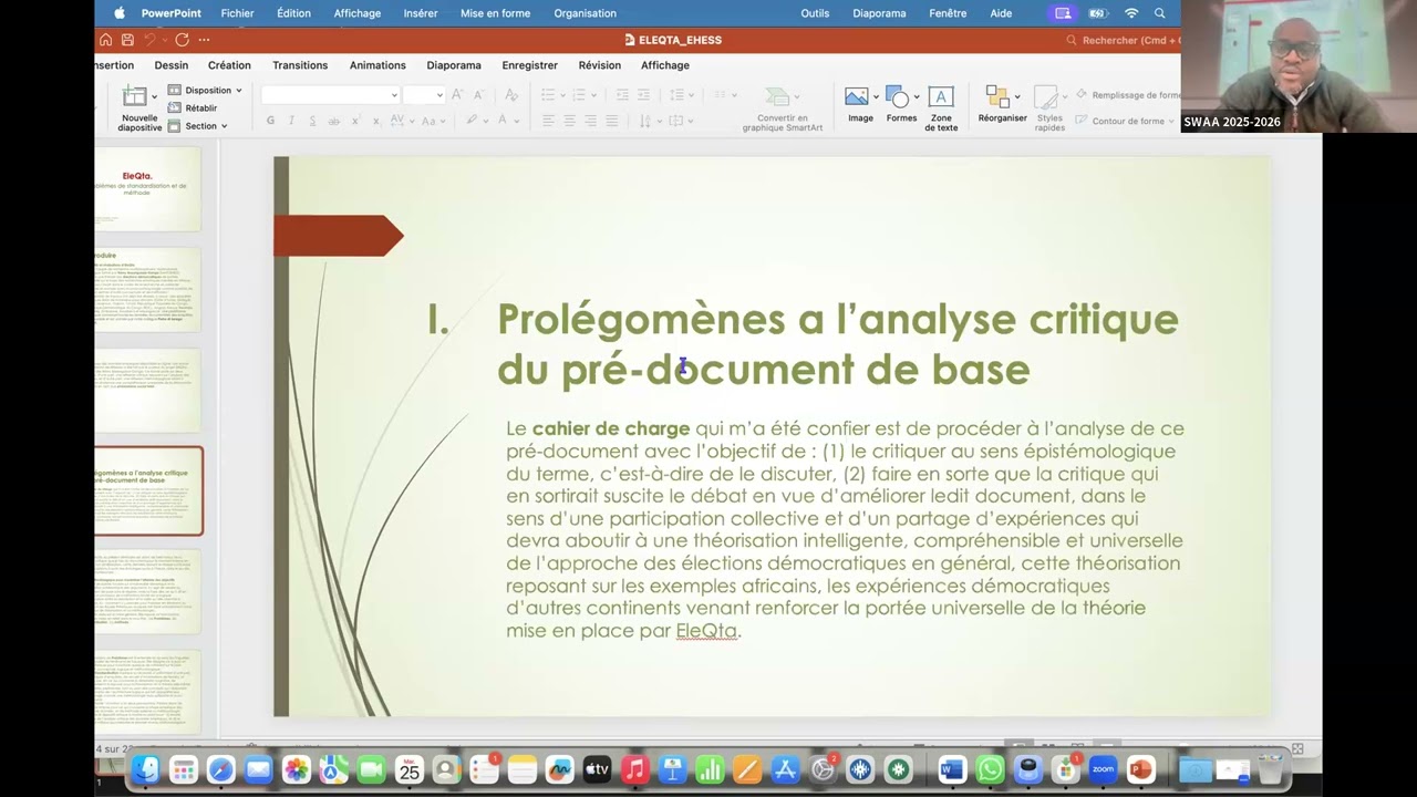 Seminaire EleQta - Approche narrative de l'élection - séance du 25 novembre 2025