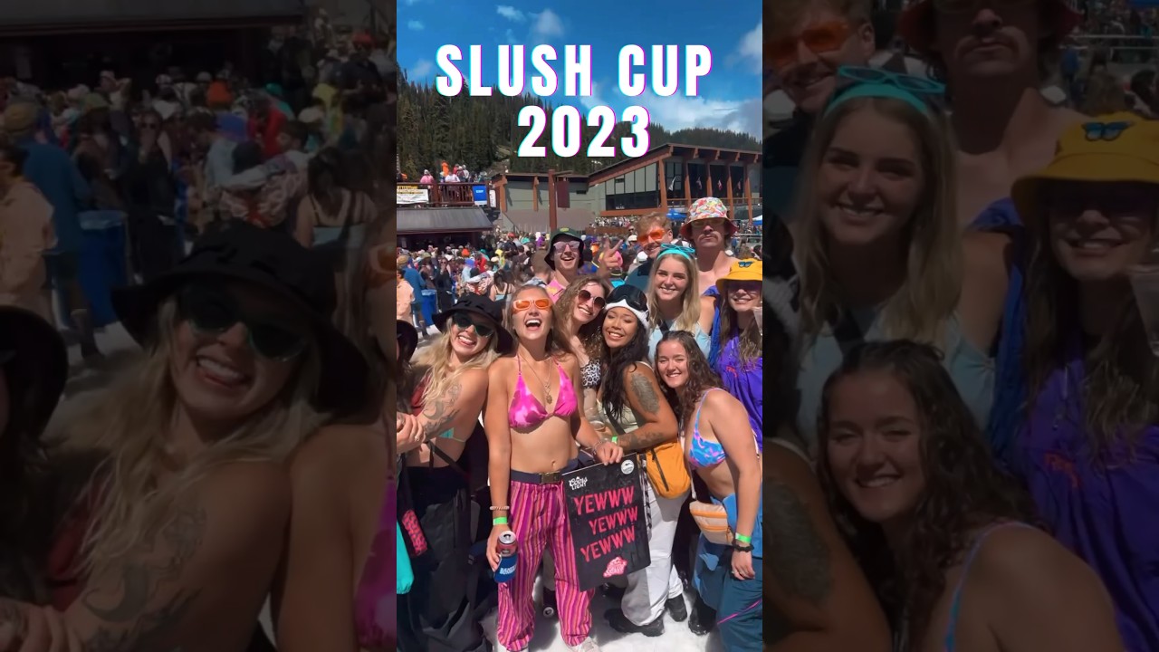 Slush Cup 2023 - Banff Sunshine Village! Full video live now ✨ #banff #slushcup #sunshinevillage