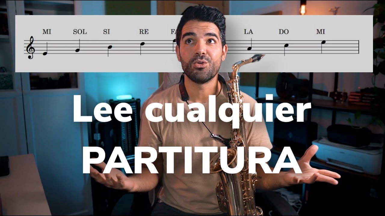 C&Oacute;MO LEER PARTITURAS DE SAXOF&Oacute;N