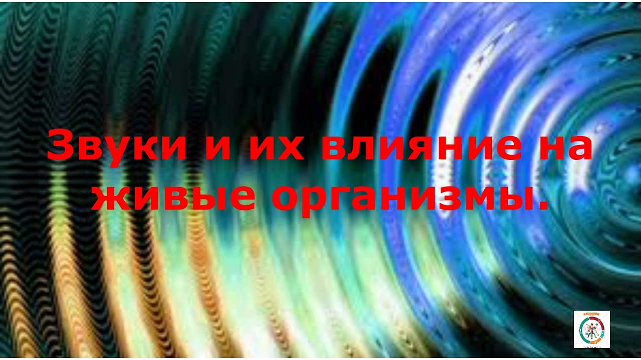 Звуки. Влияние звуков на живые организмы.