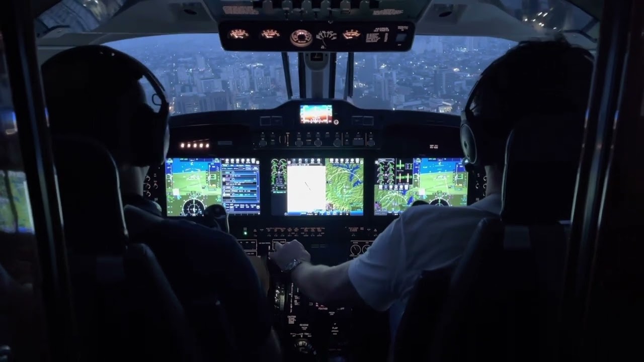 King Air 350 I Landing São Paulo Congonhas