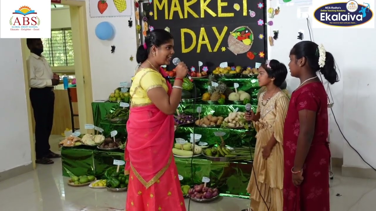 Market Day Celebrations 2022 ABS Global Smart School, Thiruvallur. #marketday #markets #market