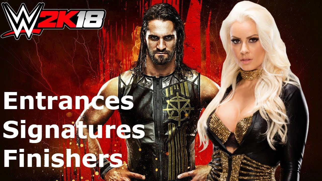 WWE 2K18 Maryse: Entrance/Signatures/Finishers
