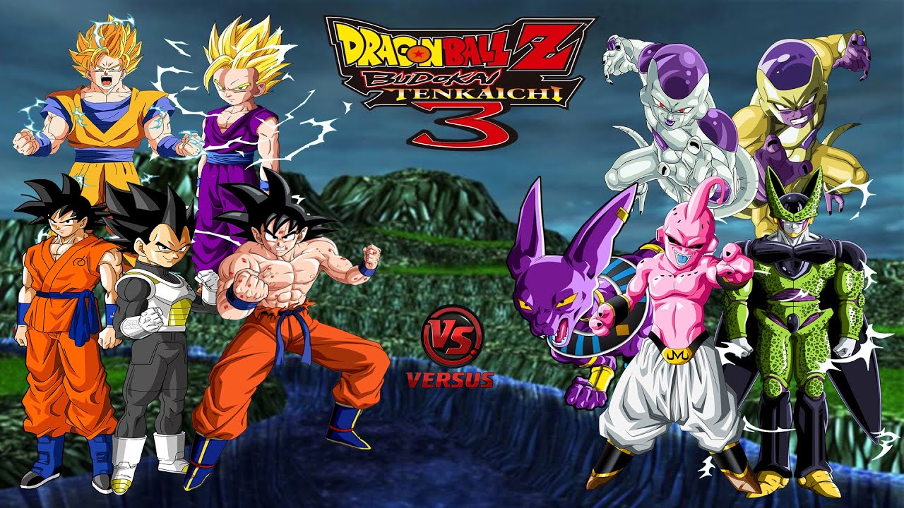 BATALLAS FINALES: HEROES vs ENEMIGOS - Dragon Ball Z Budokai Tenkaichi 3 Version Latino