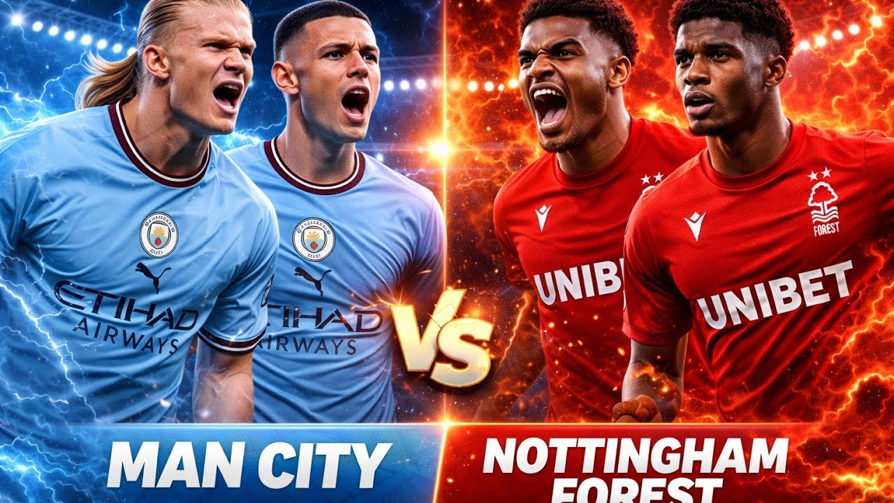 🔴Live now Manchester city vs Nottingham forest primier League 