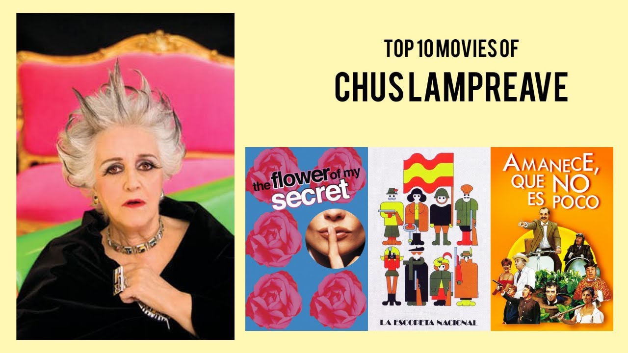 Chus Lampreave Top 10 Movies of Chus Lampreave| Best 10 Movies of Chus Lampreave