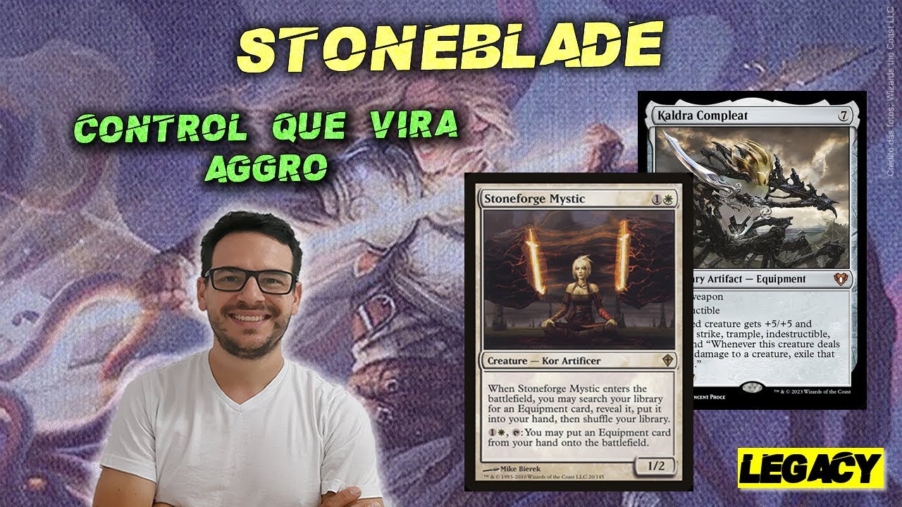 MTG Legacy - Death and Taxes vs Stoneblade