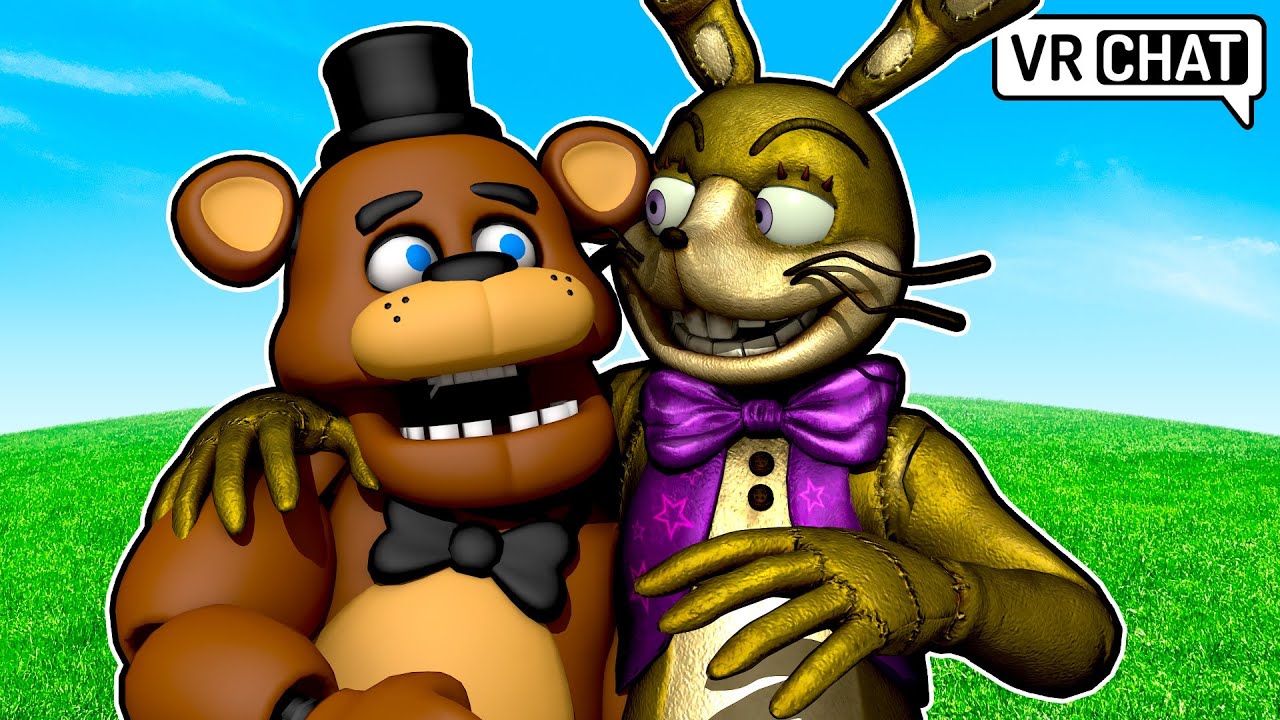 Glitchtrap REPLACED Funtime Freddy?! in VRCHAT