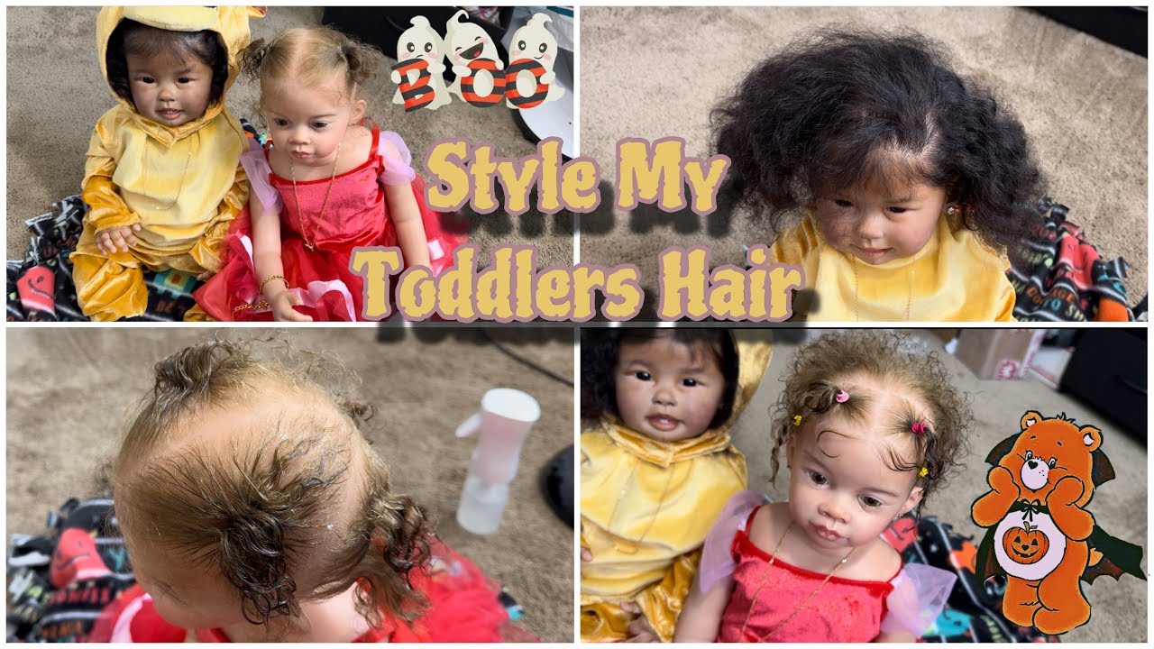 Doing My Reborn Toddler's Hair | Mya Reborns