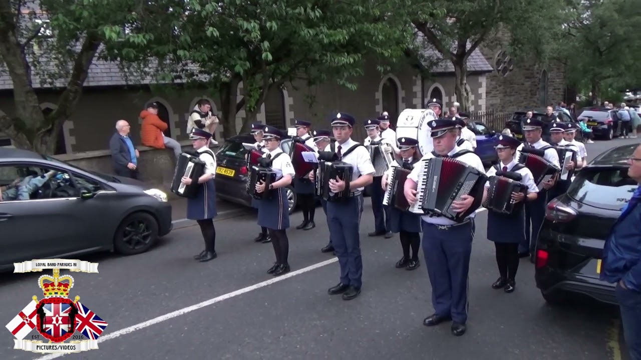 Pride Of The Birches Accordion Band @ Dunloy Accordion Band Parade 2025