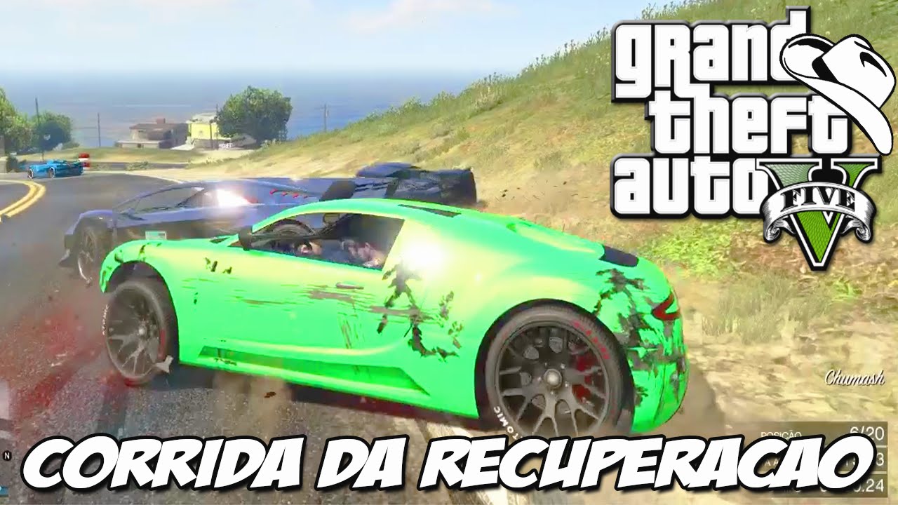 GTA 5 Online (PS4) - Corrida Viagem Longa e Recuperação quase perfeita