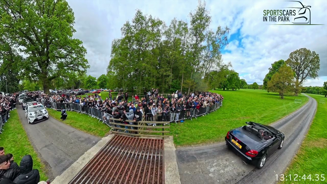 Exit gate (360 camera) full exit video from 1pm to 5pm - SCITP - sports car event
