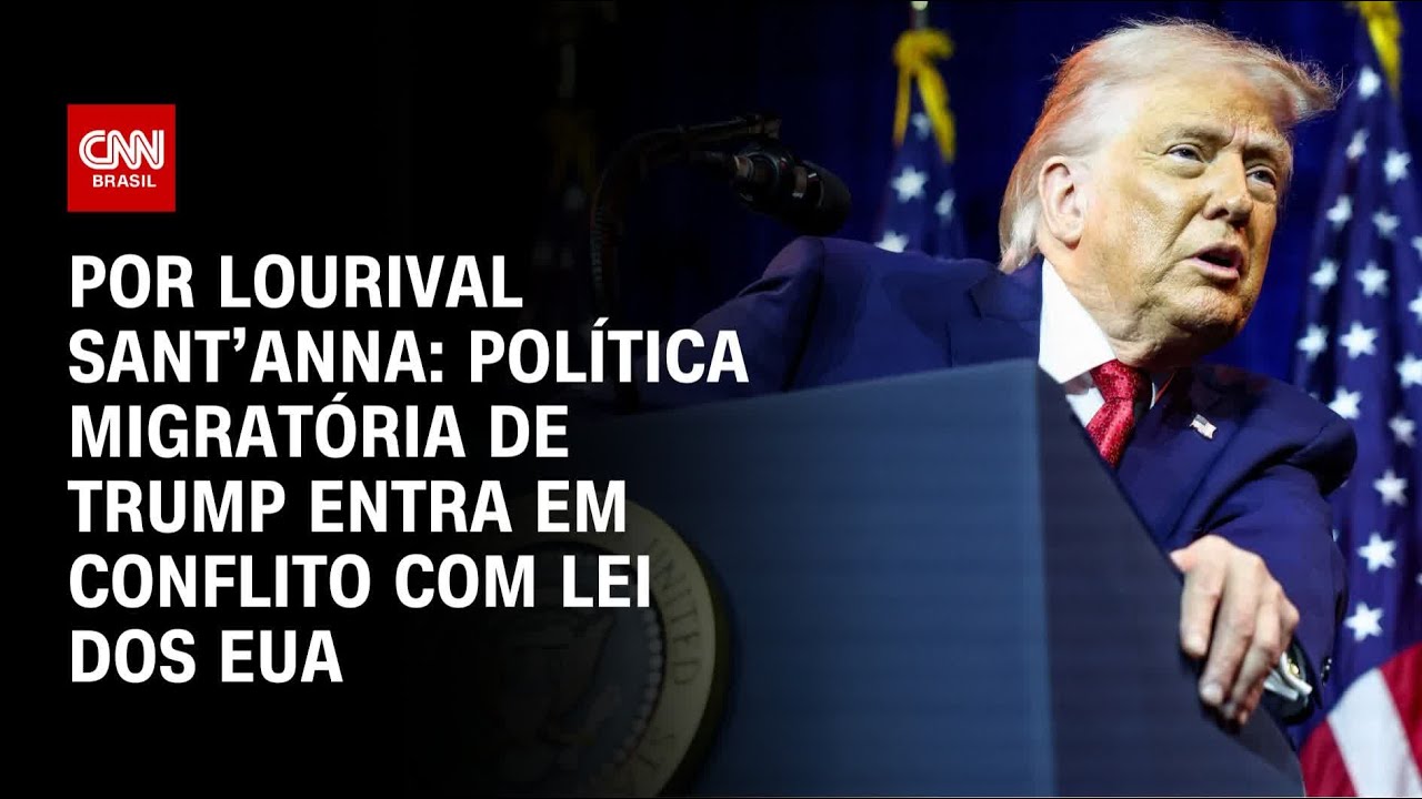 Análise: Política migratória de Trump entra em conflito com lei dos EUA | CNN PRIME TIME