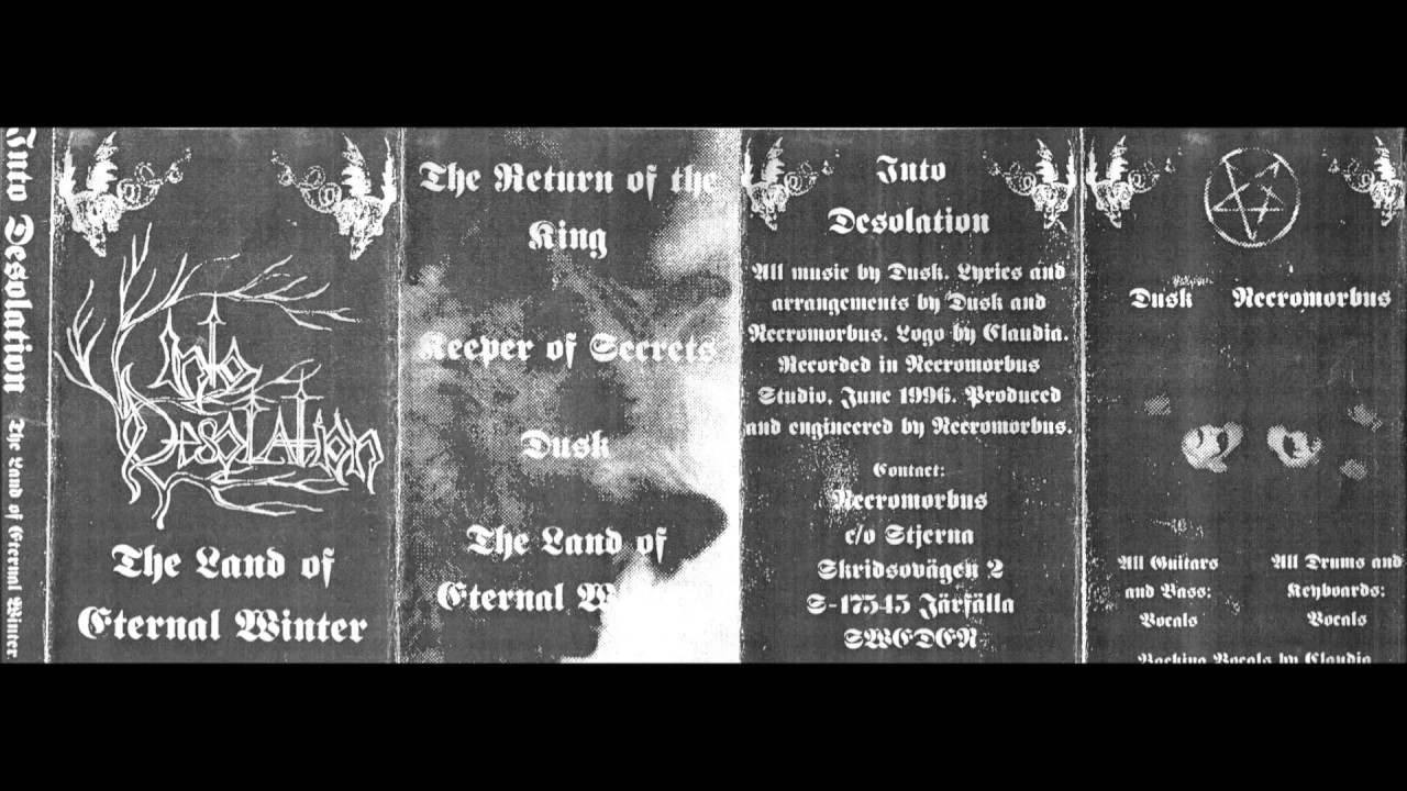 Into Desolation - The Land of Eternal Winter 1996 Full demo