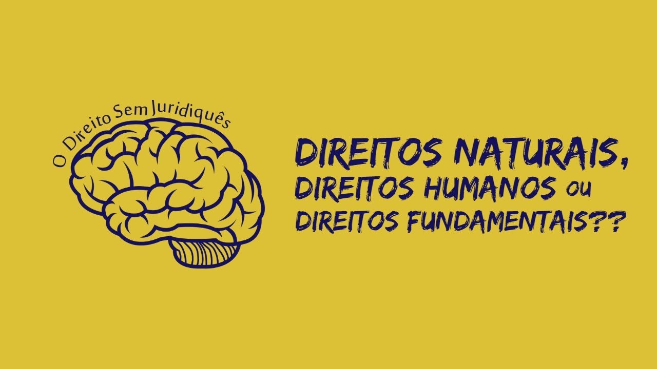 Direitos naturais, direitos humanos ou direitos fundamentais?? Qual a diferença??