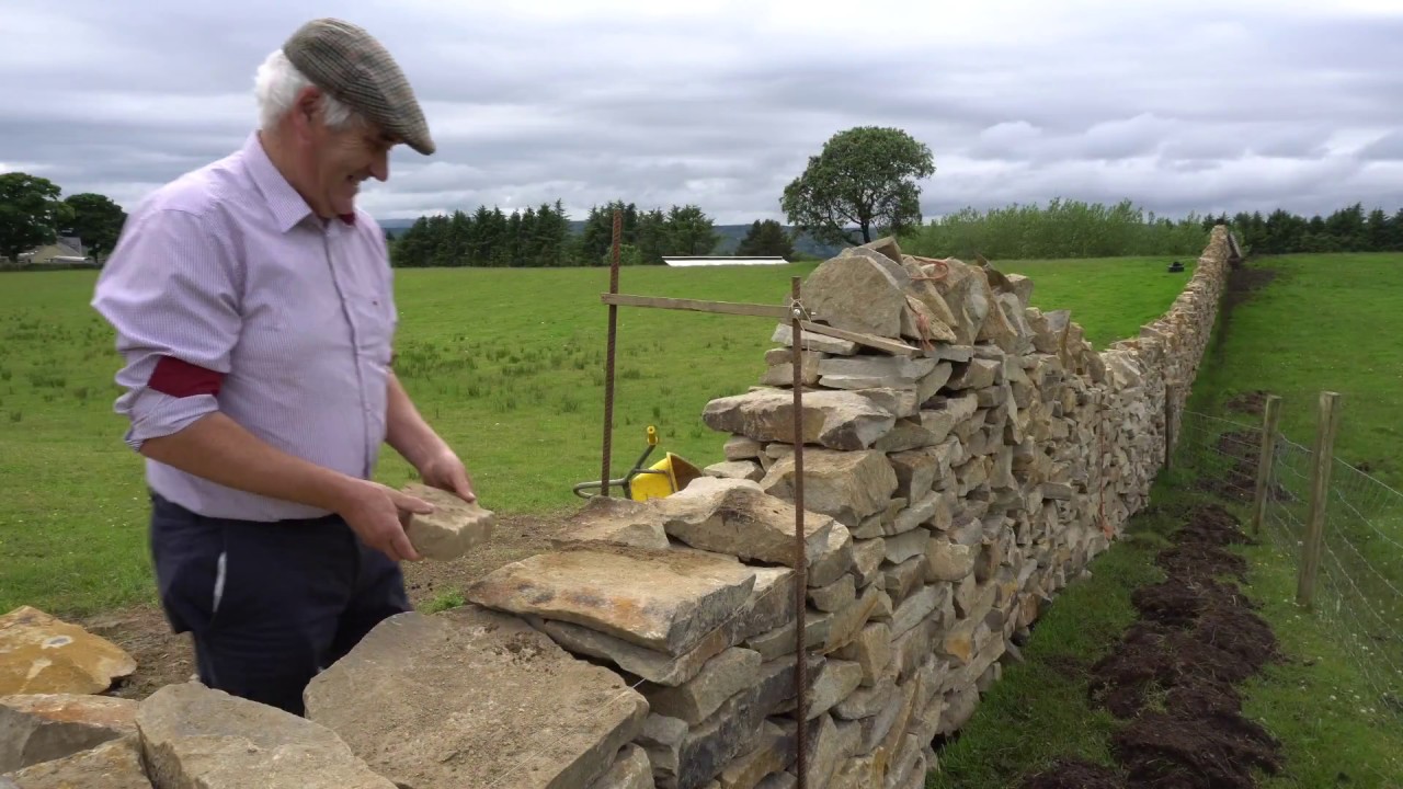 Patsy McInaw - Dry Stone Wall Building