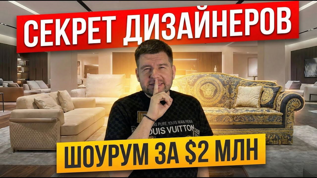Фабрика за $2.000.000, о которой молчат дизайнеры! (Minotti, Baxter, Poliform)
