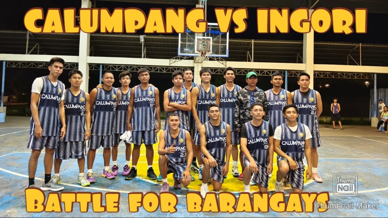 Last & final Quarter||4th Quarter Calumpang vs ingori||battle of barangays Iloilo sports zoon 