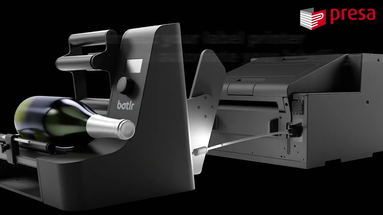Botlr label applicator van Labelmate voor het perfect etiketteren van flessen