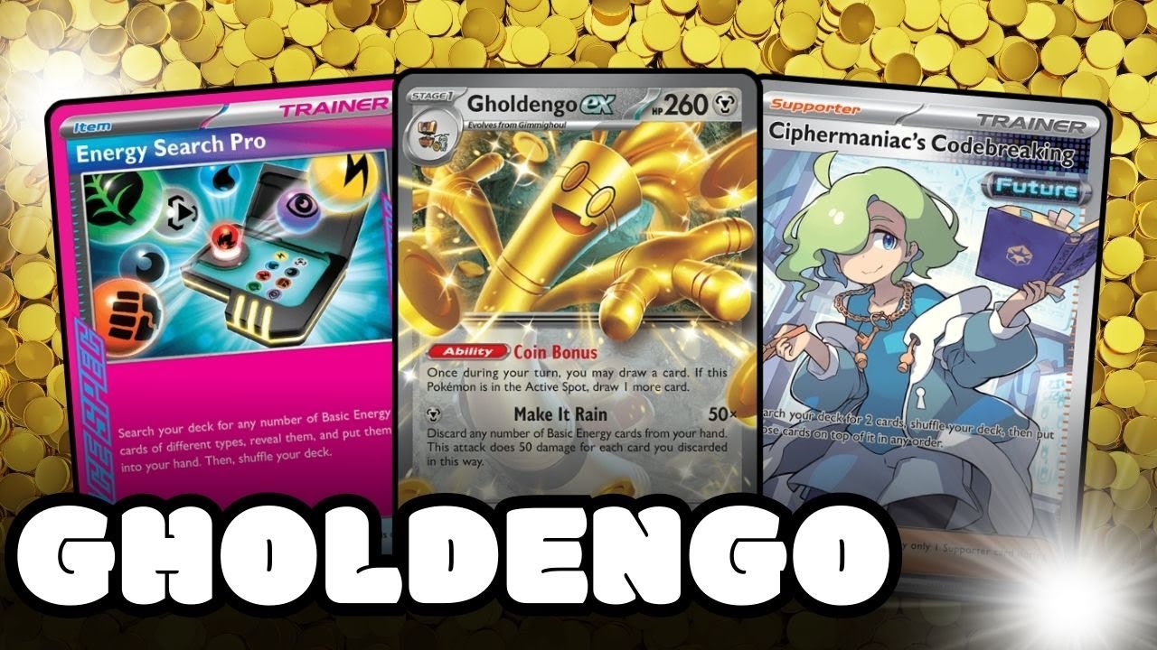 Gholdengo Pokemon TCG Deck, Strategy, and Gameplay | Journey Together