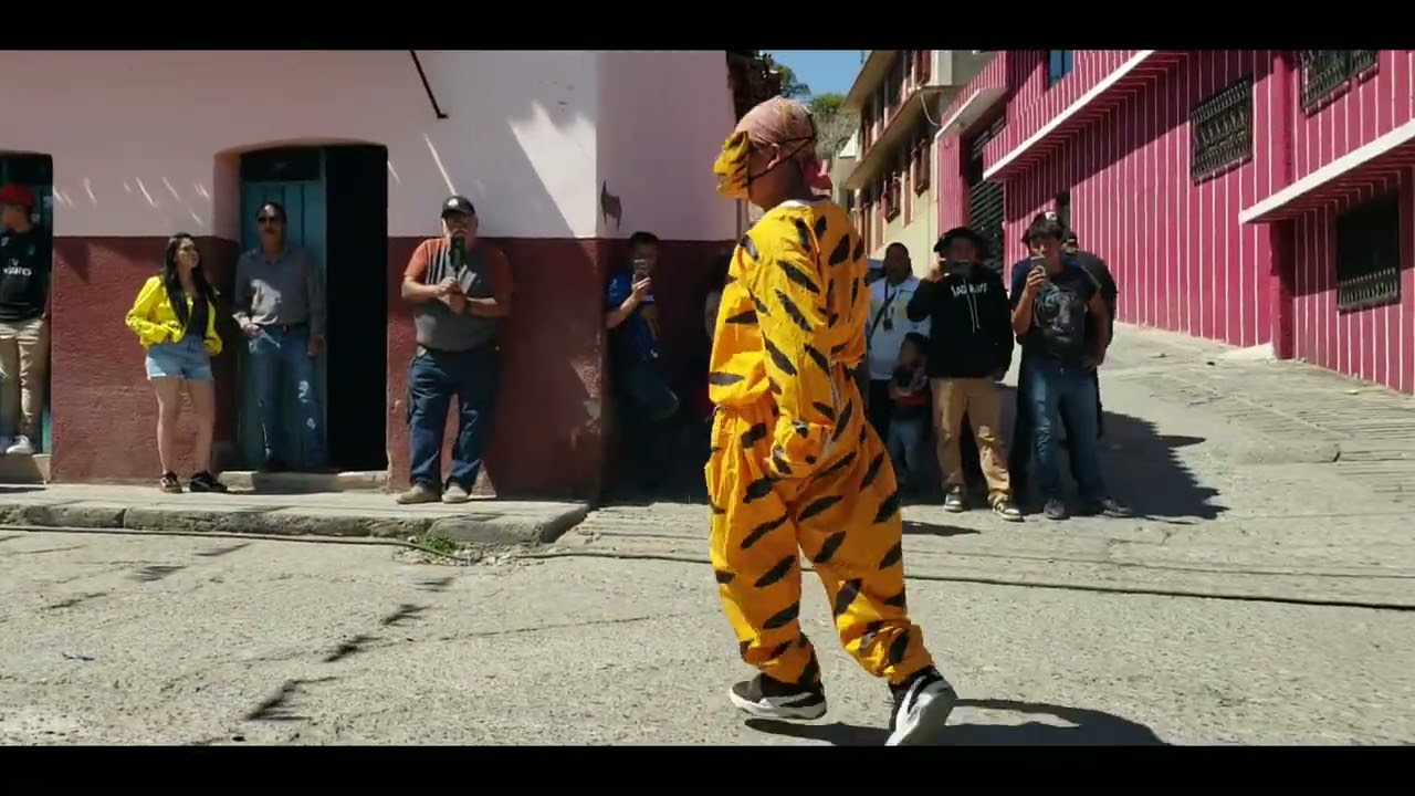 Carnaval Silacayoapam Oaxaca 2026 representación de La Dama, El tigre y El Tata barrio de la loma 