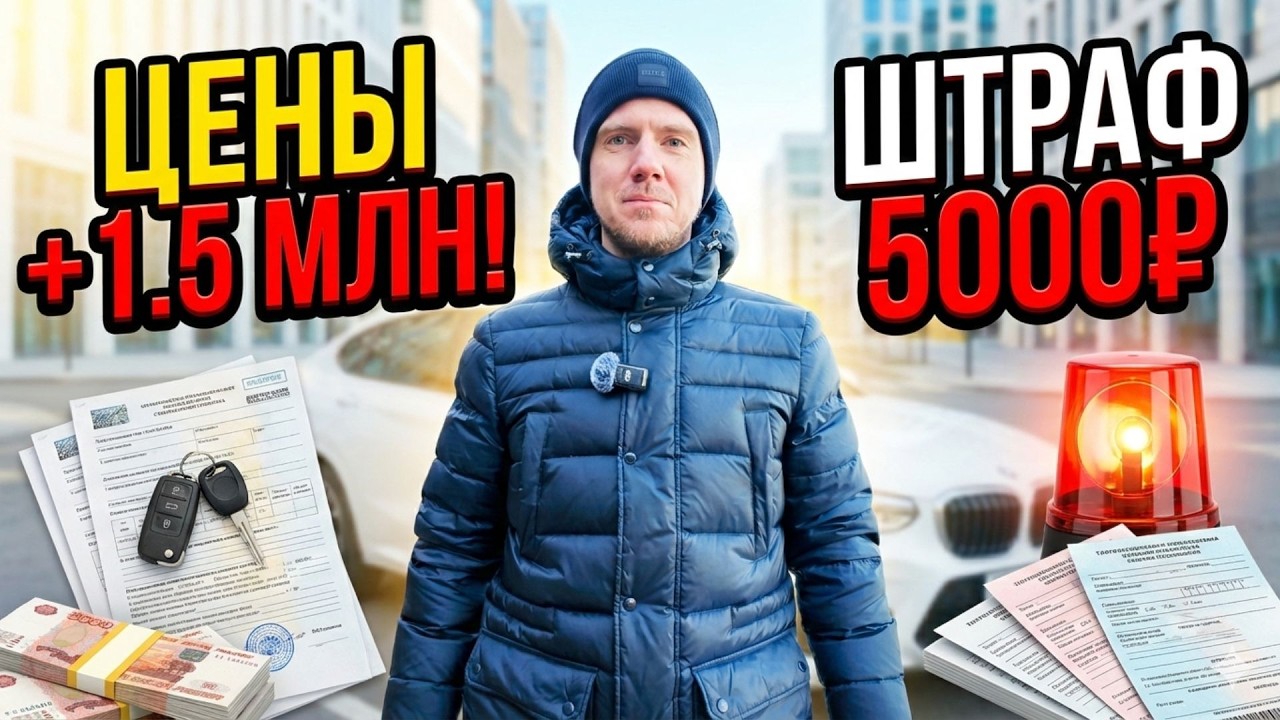 Срочно! Успейте до 1 апреля: Цены на авто взлетят на 1.5 млн. Разбор Постановления 1291