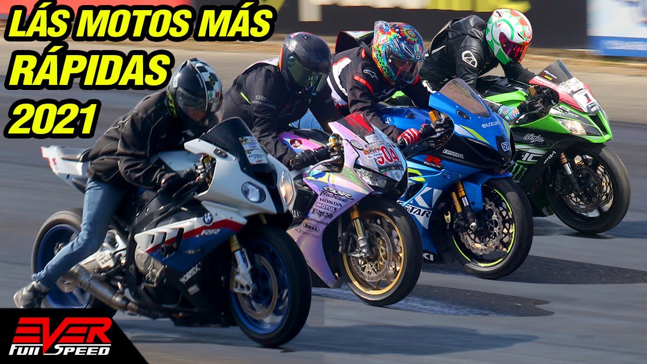 🚀Las MOTOS RÁPIDAS del 2021 🔥 en los Piques 1/4 de Milla Barranquilla